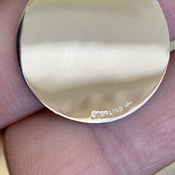 925 Sterling Silver Merry Christmas Pendant Necklace 20” Chain - Picture 5 of 7